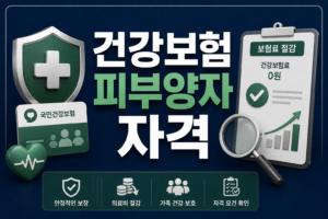 2026년 건강보험 피부양자 자격 요건 및 실시간 탈락 조건 조회 6 ChatGPT Image 2026년 8월 19일 오전 08 13 25