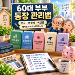 60대 부부 통장 몇 개가 적당할까? 연금·생활비·비상금 관리법 3 ChatGPT Image 2026년 9월 21일 오후 05 36 06