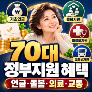 70대 정부지원 혜택 총정리 기초연금·돌봄·의료비·교통비 확인방법 2 ChatGPT 이미지 2026년 9월 26일 오후 02 29 09